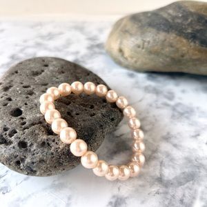 3/$20 Pearl Bracelet 10mm beads